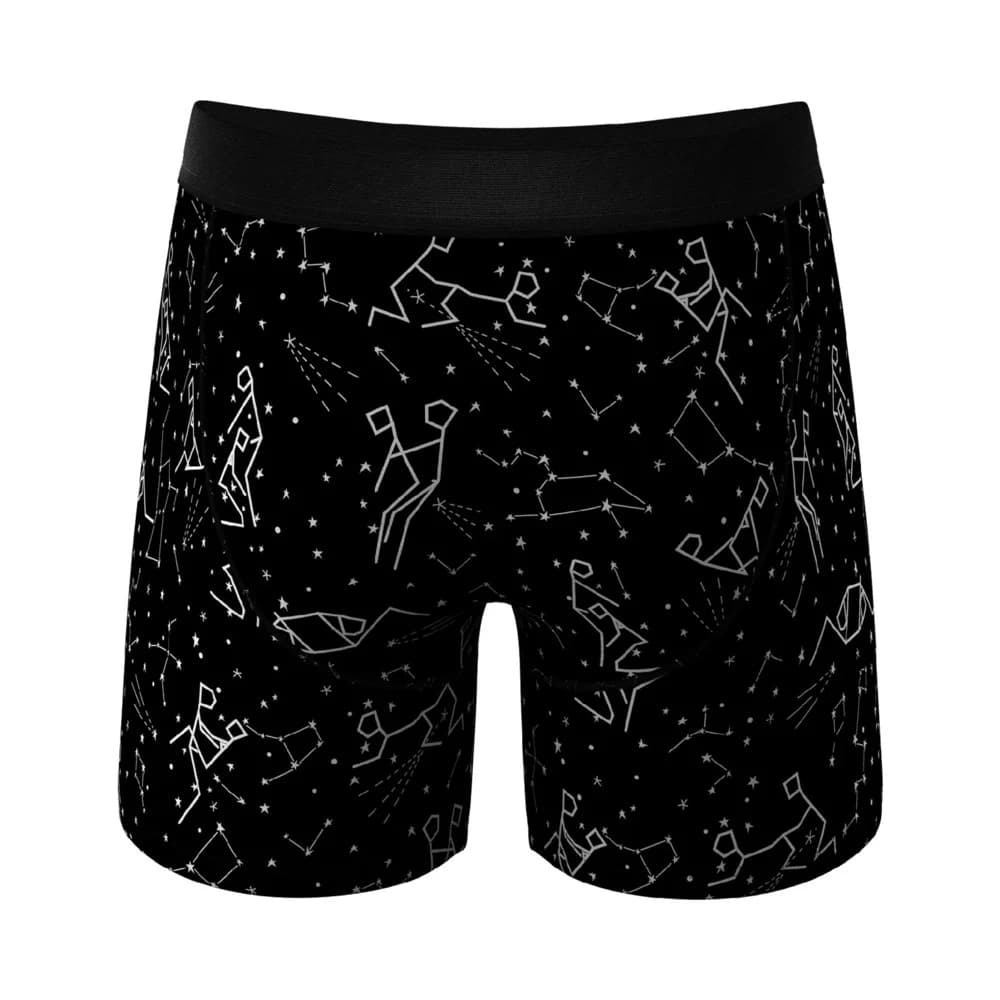 Shinesty The Big Bang Glow-in-the-Dark Constellation Ball Hammock Pouch Underwear with Fly M thumbnail 3