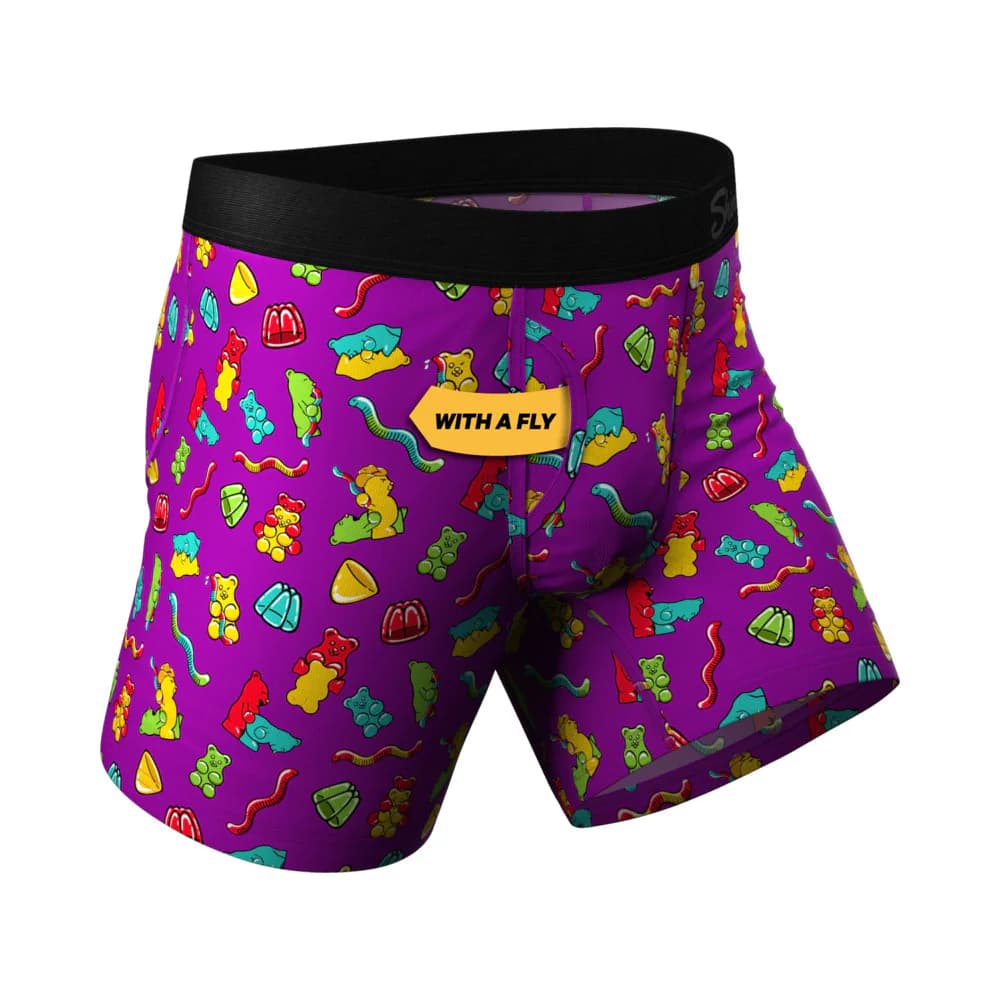 Shinesty The Naughty Bears Gummy Bear Ball Hammock Pouch Underwear with Fly S thumbnail 2