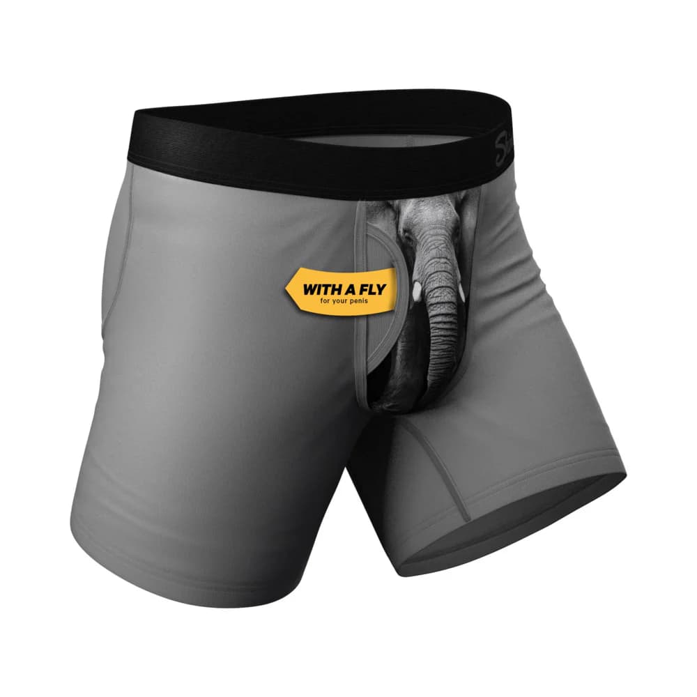 Shinesty The Junk In The Trunk Elephant Ball Hammock Pouch Underwear with Fly M thumbnail 2
