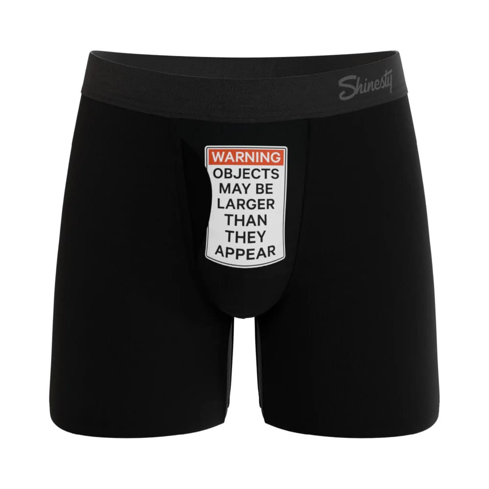 Shinesty The Rear View Size Warning Ball Hammock Pouch Underwear M