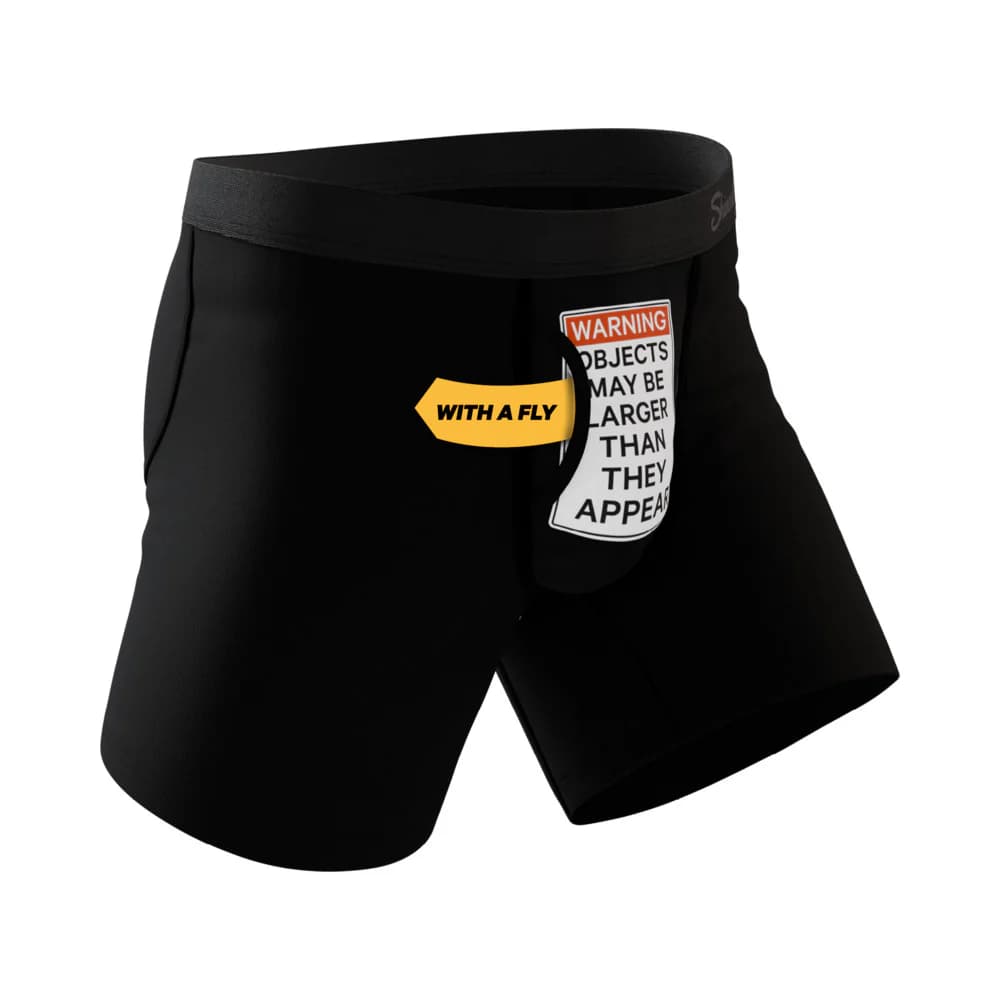 Shinesty The Rear View Size Warning Ball Hammock Pouch Underwear L thumbnail 3