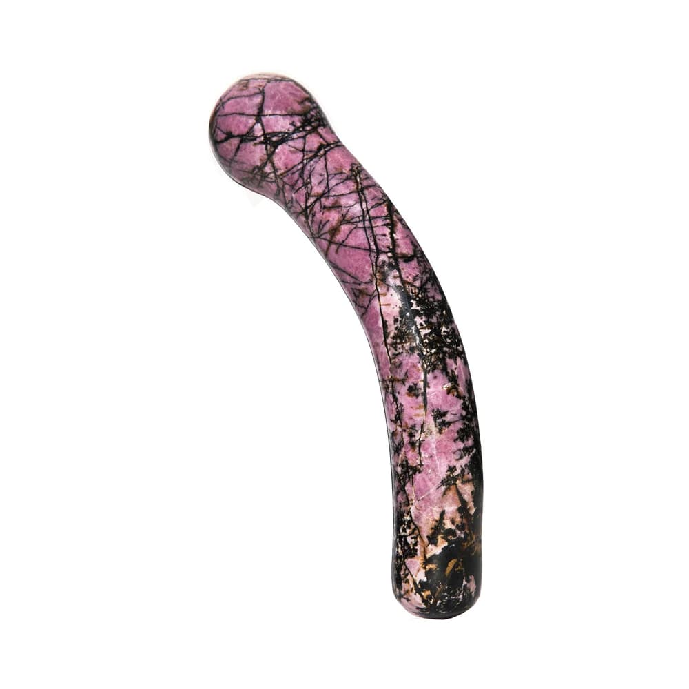 Chakrubs Anahata Curve Rhodonite Wand thumbnail 3