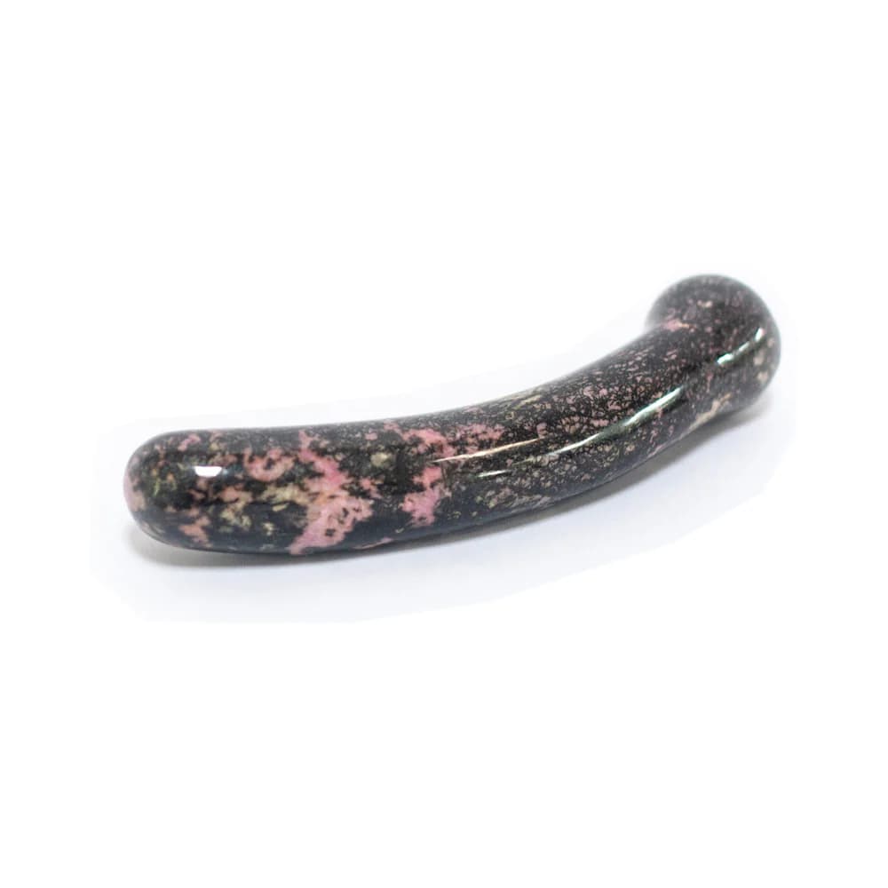 Chakrubs Anahata Curve Rhodonite Wand thumbnail 4