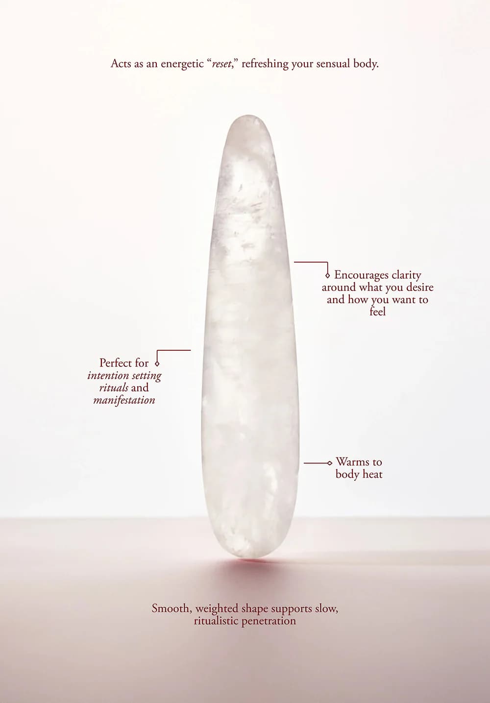 Chakrubs Prism Original Clear Quartz Wand thumbnail 7
