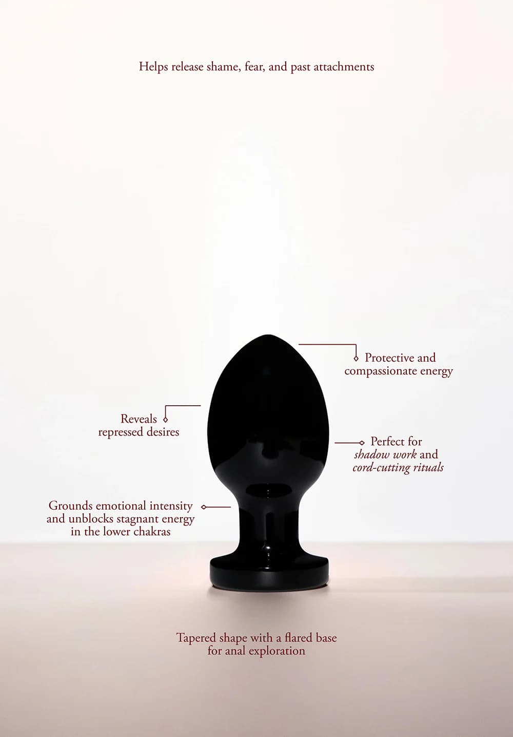 Chakrubs Xaga Root Obsidian Plug thumbnail 6