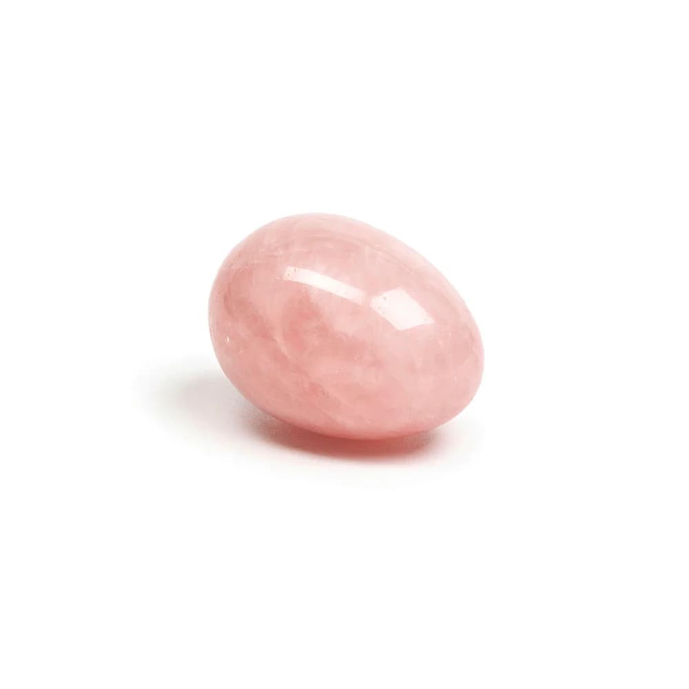 Chakrubs Heart Yoni Egg Rose Quartz (non-drilled) thumbnail 2