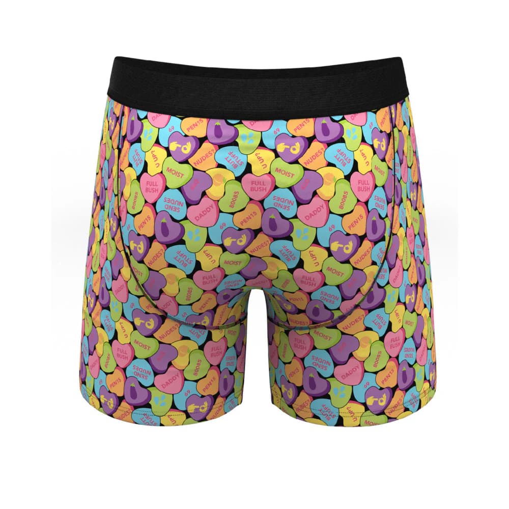 Shinesty The Candy Crush Candy Hearts Ball Hammock Pouch Underwear with Fly S thumbnail 3