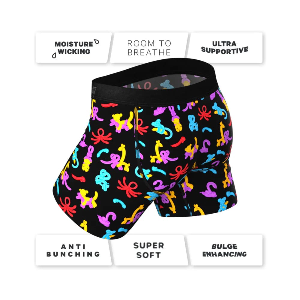 Shinesty The Knot Tonights Balloon Animal Ball Hammock Pouch Underwear with Fly 2XL thumbnail 5