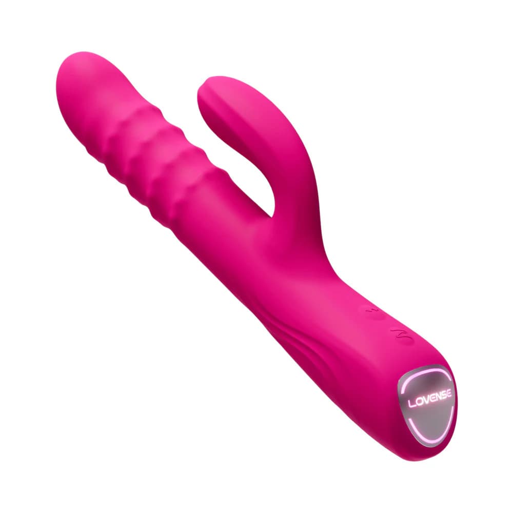 Lovense Velvo Rotating Beaded G-Spot & Clit Rabbit Vibrator thumbnail 5
