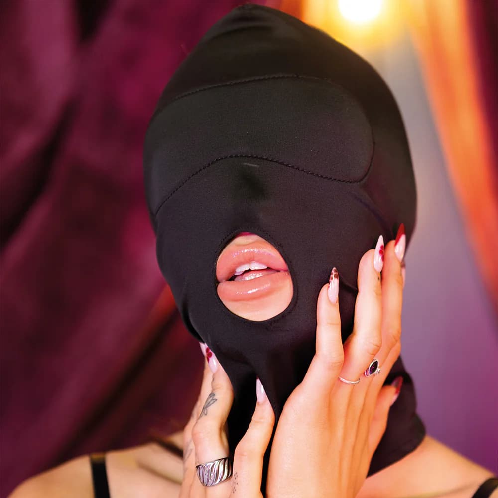 SEI MIO Hoodwinked and Kinked Deprivation Hood with Blackout Panel thumbnail 4