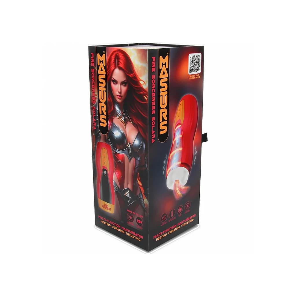 Masturs Solara Fire Sorceress Multi-Function Augmented Reality Masturbator thumbnail 6