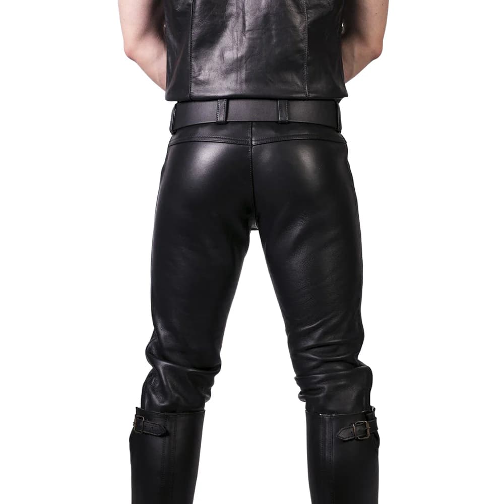 Prowler RED Leather Jeans Black 32 in. thumbnail 6