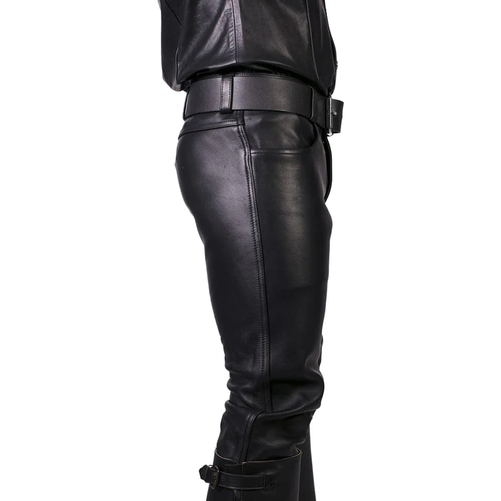 Prowler RED Leather Jeans Black 33 in. thumbnail 5