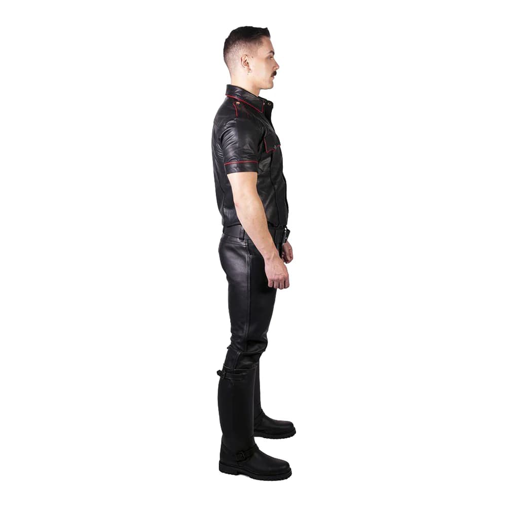 Prowler RED Leather Jeans Black 34 in. thumbnail 2