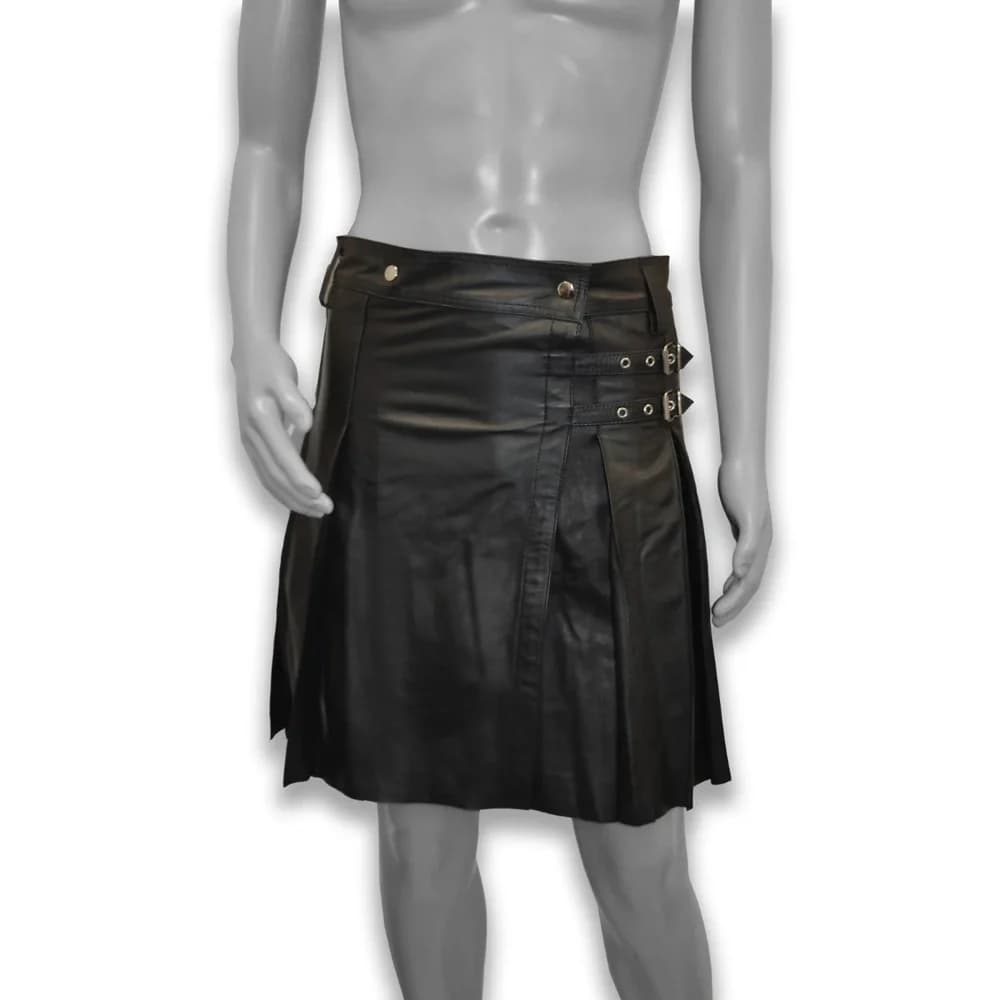 Prowler RED Leather Kilt Size 42-44 thumbnail 5