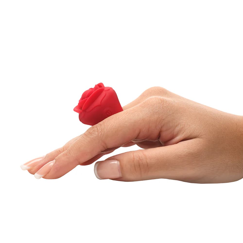 Bloomgasm Rose Ring Discreet Finger Vibrator thumbnail 5