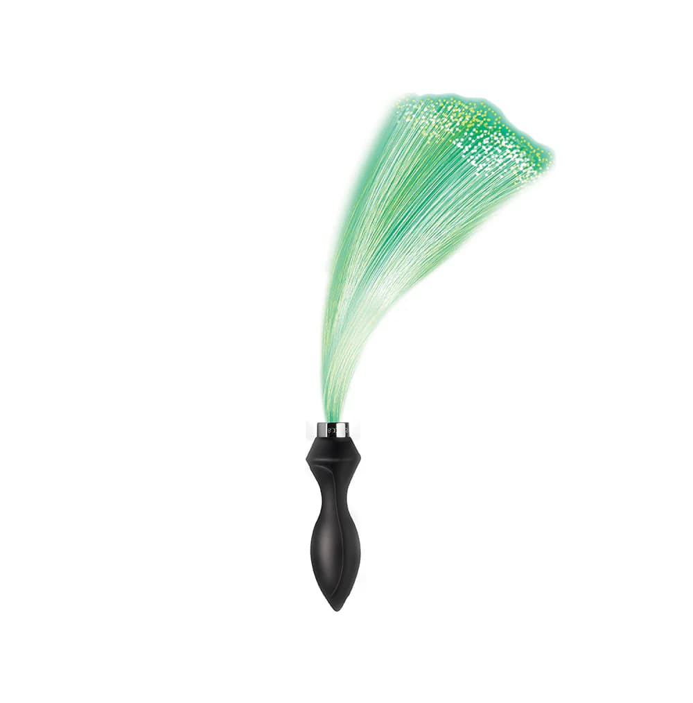 Booty Sparks Vibrating Silicone Optical Fiber Butt Plug thumbnail 6