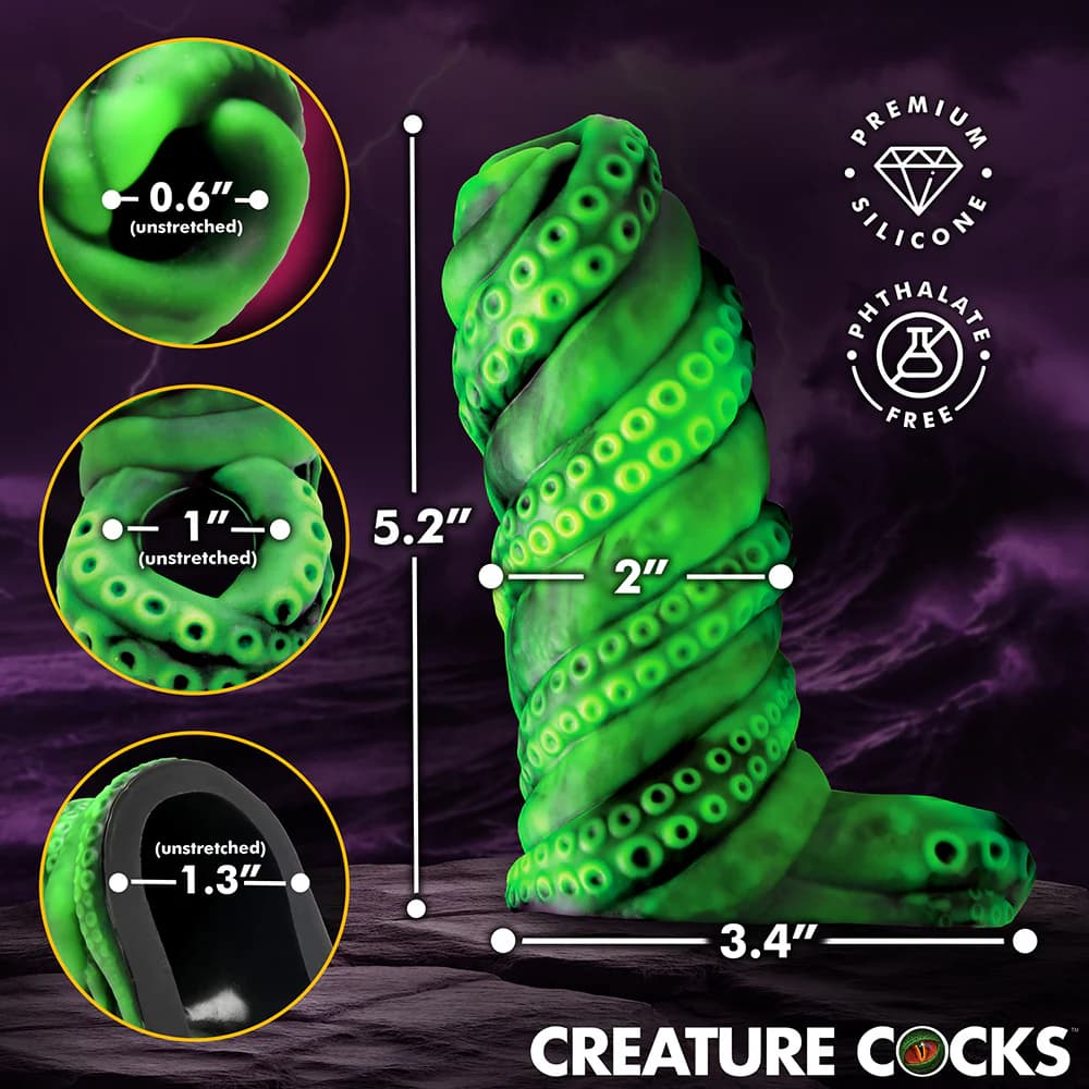 Creature Cocks Tenta Girth Silicone Penis Enhancer thumbnail 10