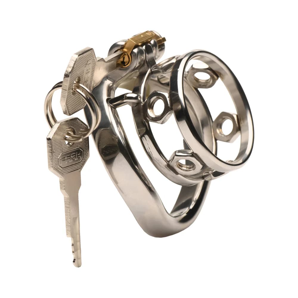 Master Series Pussy Boy Metal Chastity Cage thumbnail 4