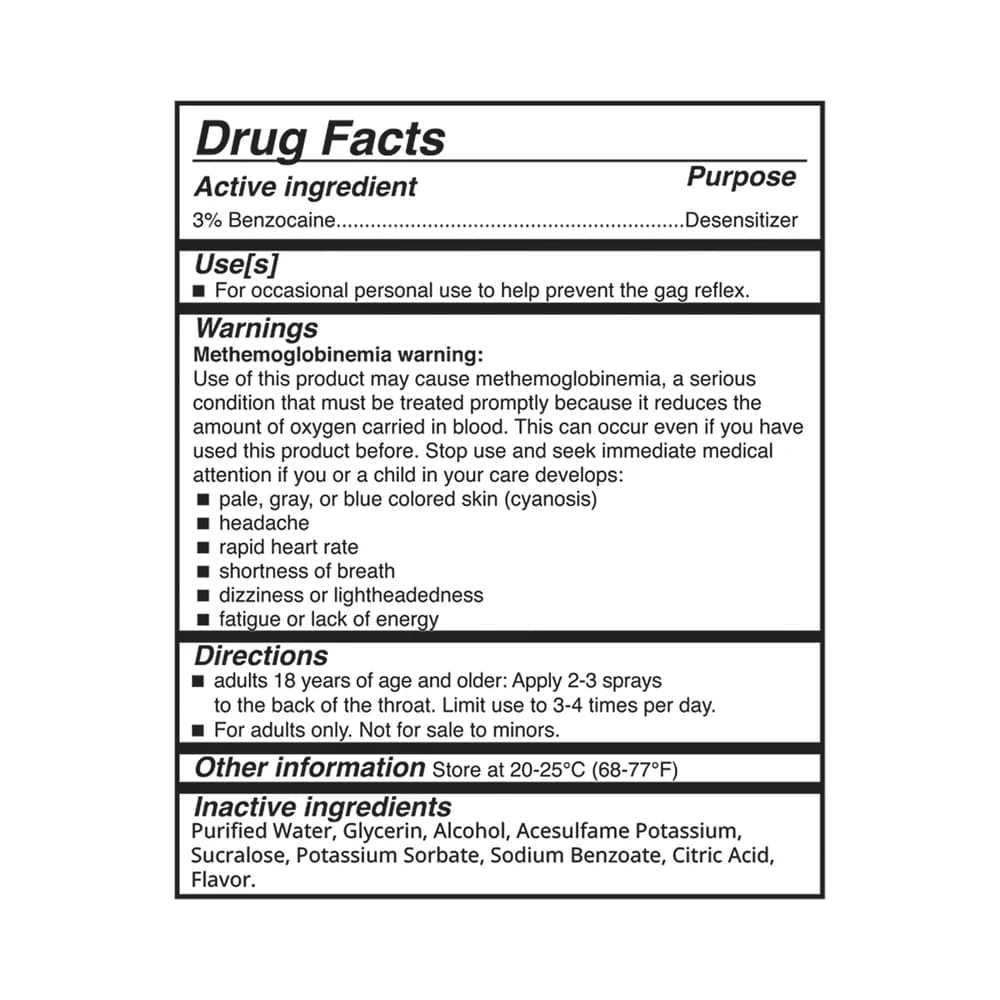 Adam & Eve Deep Throat Desensitizing Spray Strawberry thumbnail 3