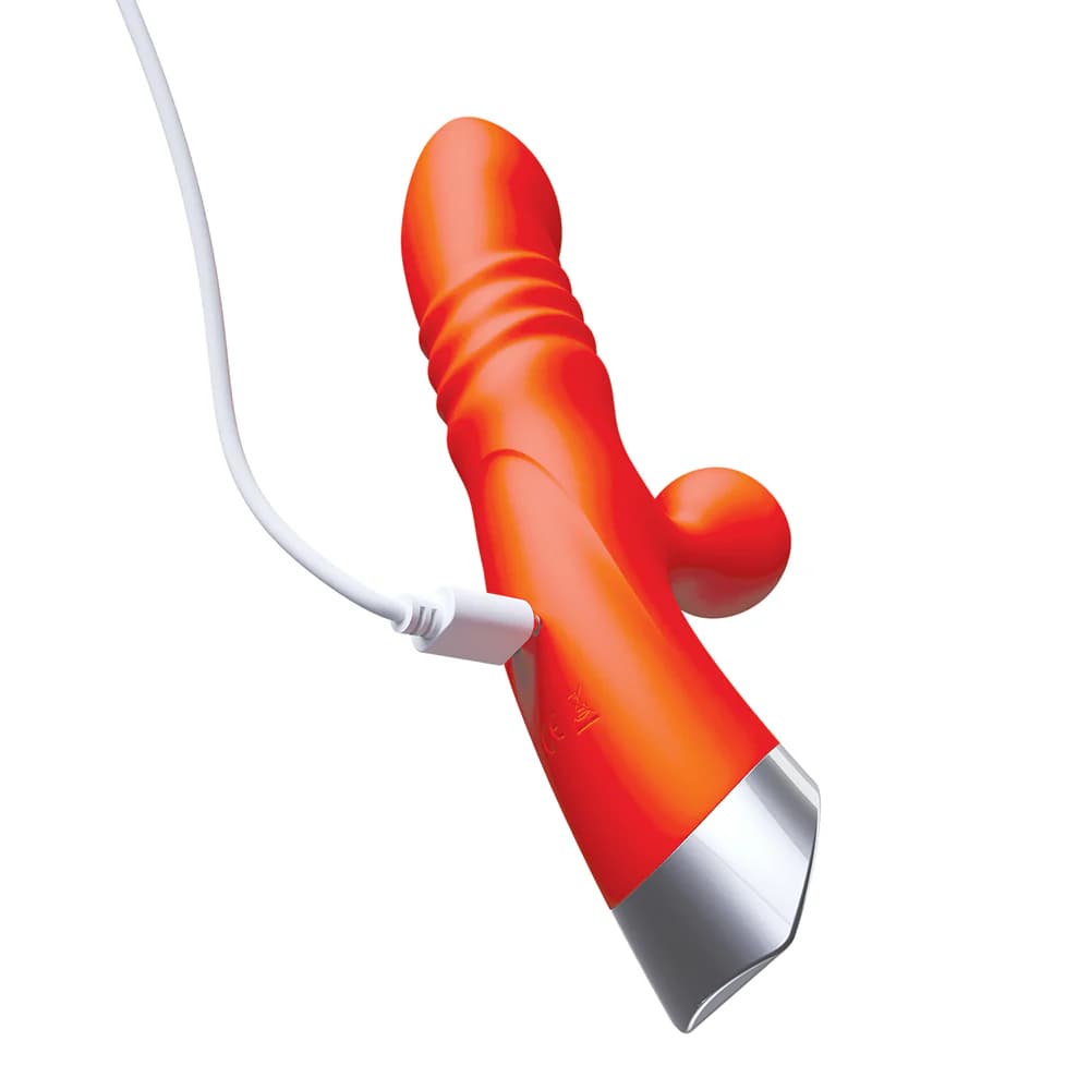 Intruder Thrusting Pleasure Vibe Tangerine thumbnail 4