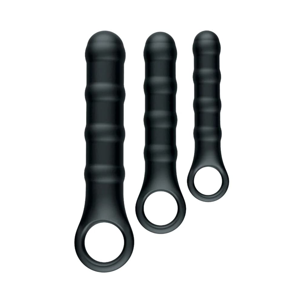 Ass-Sation Anal Wand Training Kit Black thumbnail 2