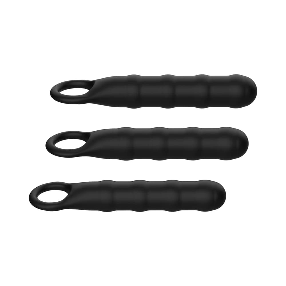 Ass-Sation Anal Wand Training Kit Black thumbnail 3