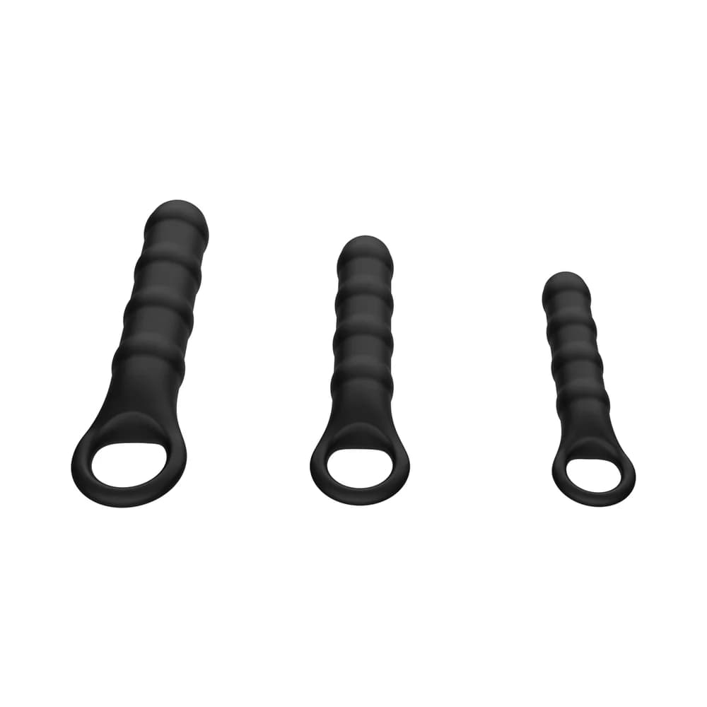 Ass-Sation Anal Wand Training Kit Black thumbnail 4