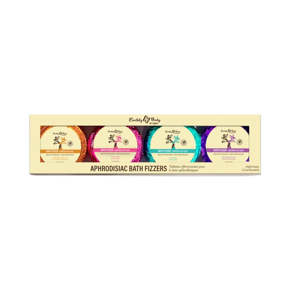 Earthly Body at Night Bath Fizzer Aphrodisiac Collection Set