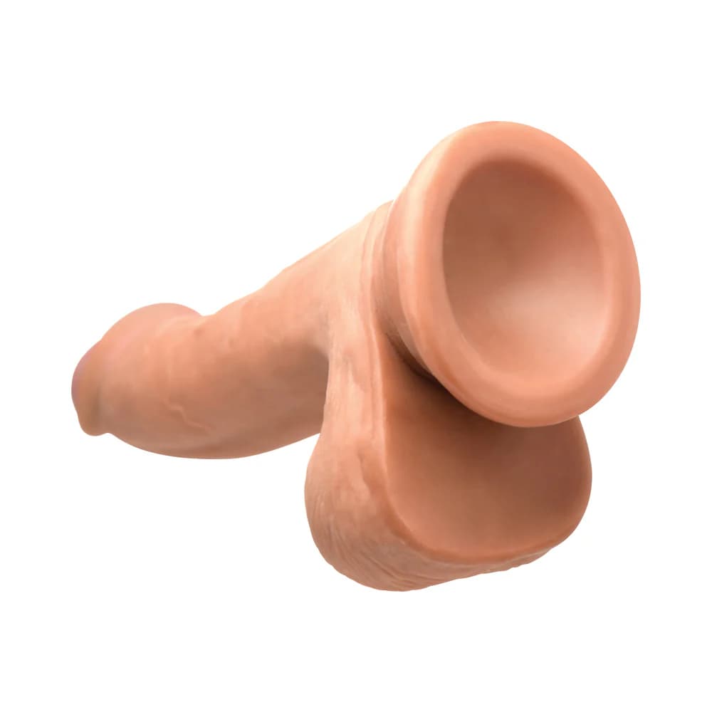 JOCK Hard-Core Triple-Density Dildo with Balls 7.5 in. Medium thumbnail 6