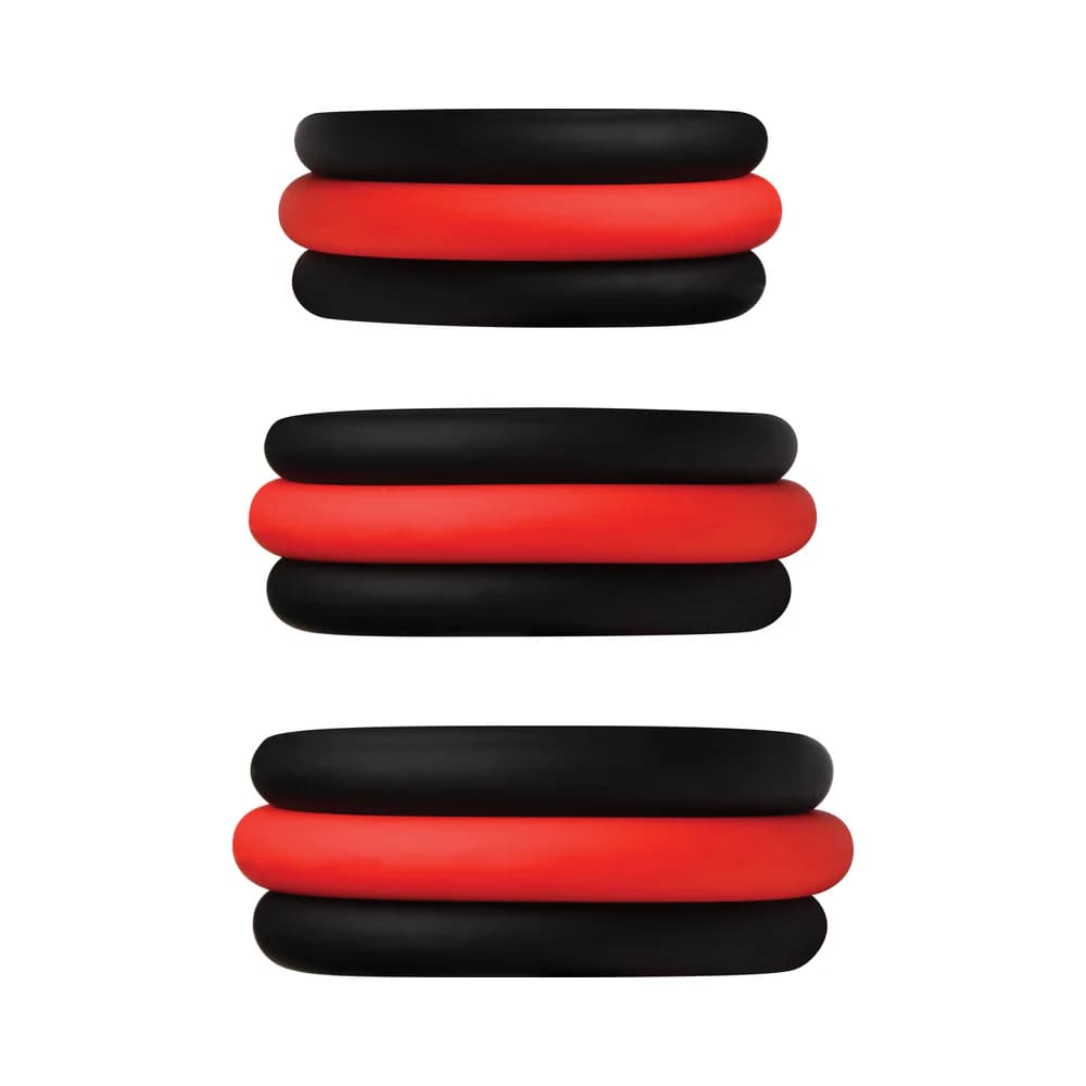 JOCK Enhancers Set of 3 - 2-in-1 Silicone C-Rings thumbnail 2