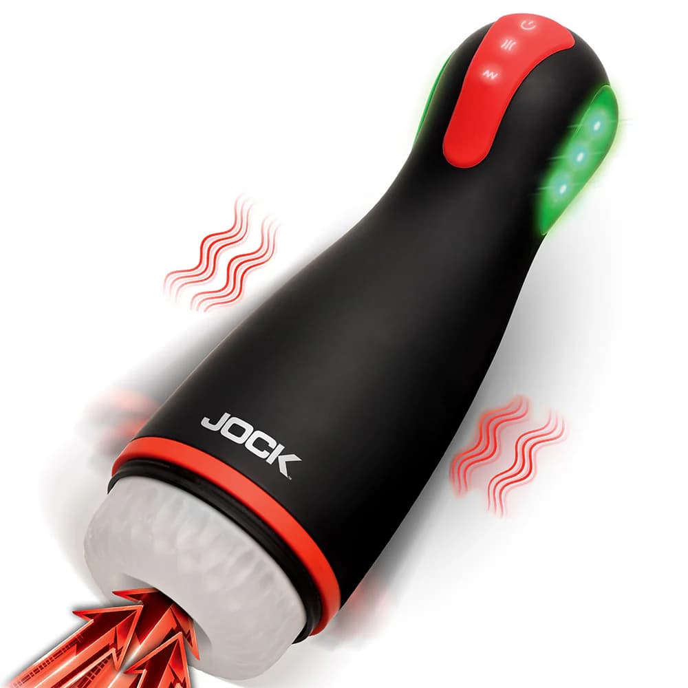 JOCK Advanced Blaze Vibrating, Sucking, and Warming Masturbator thumbnail 2