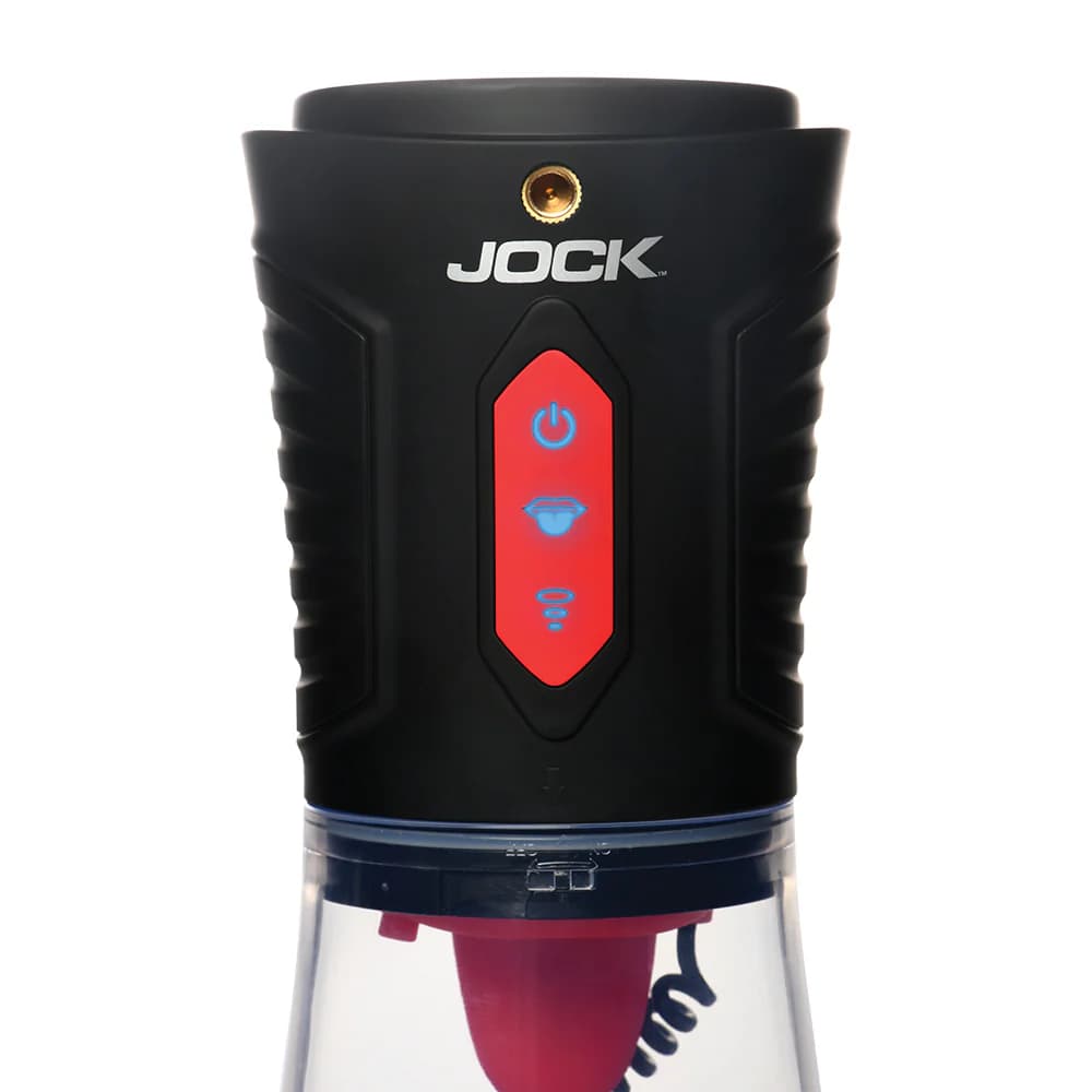 JOCK Advanced Blow Job Sucking, Licking & Vibrating Masturbator thumbnail 9