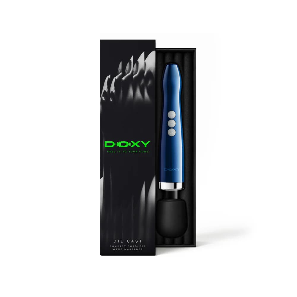 Doxy Die Cast Compact Cordless Wand Blue thumbnail 8
