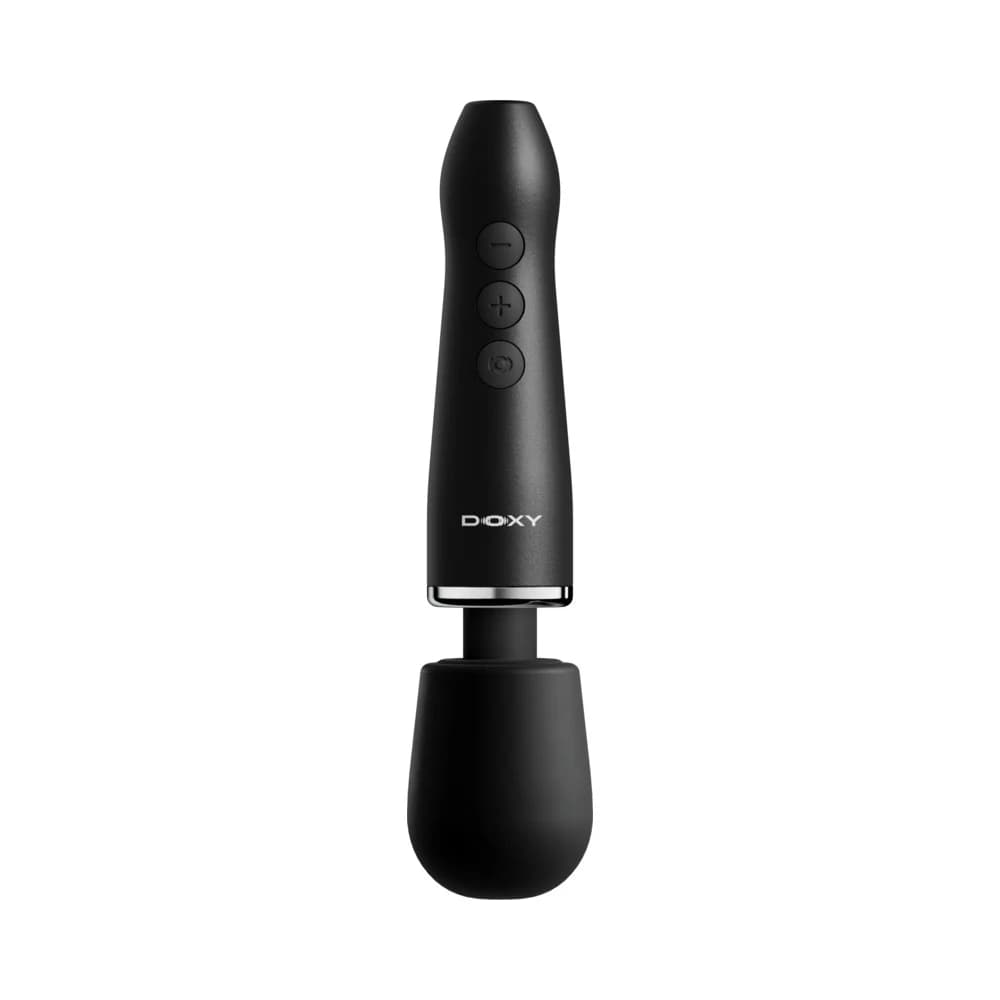 Doxy Go Travel-Sized Wand Massager Black thumbnail 2