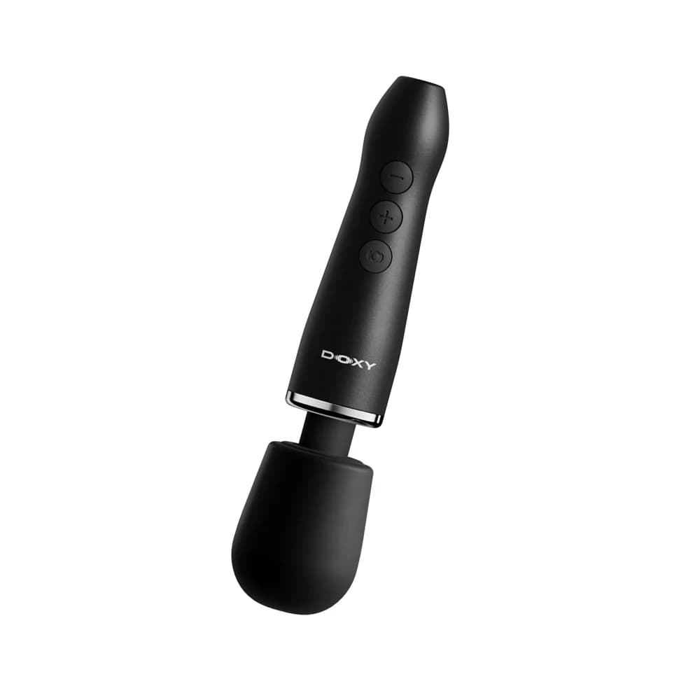 Doxy Go Travel-Sized Wand Massager Black thumbnail 3