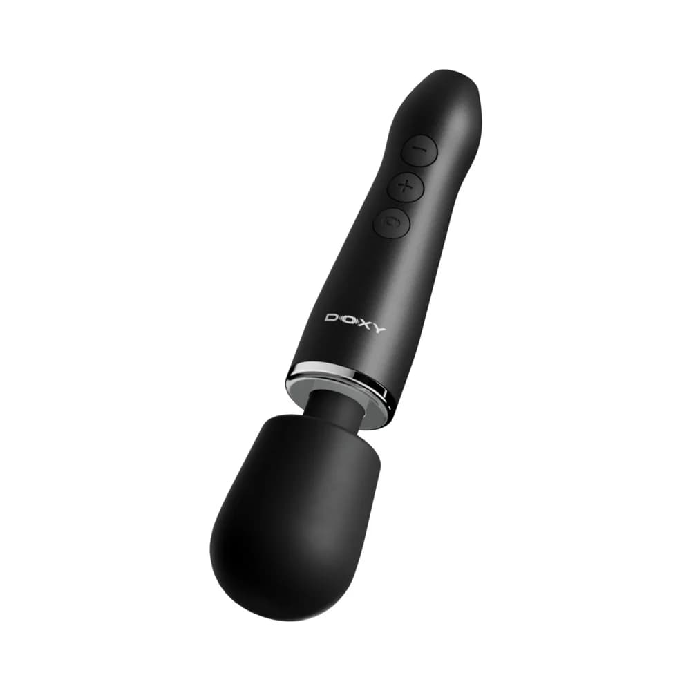 Doxy Go Travel-Sized Wand Massager Black thumbnail 4