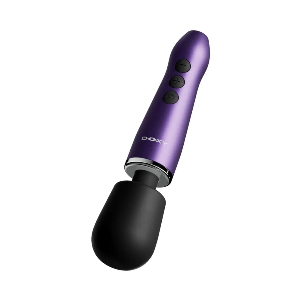 Doxy Go Travel-Sized Wand Massager Purple thumbnail 4