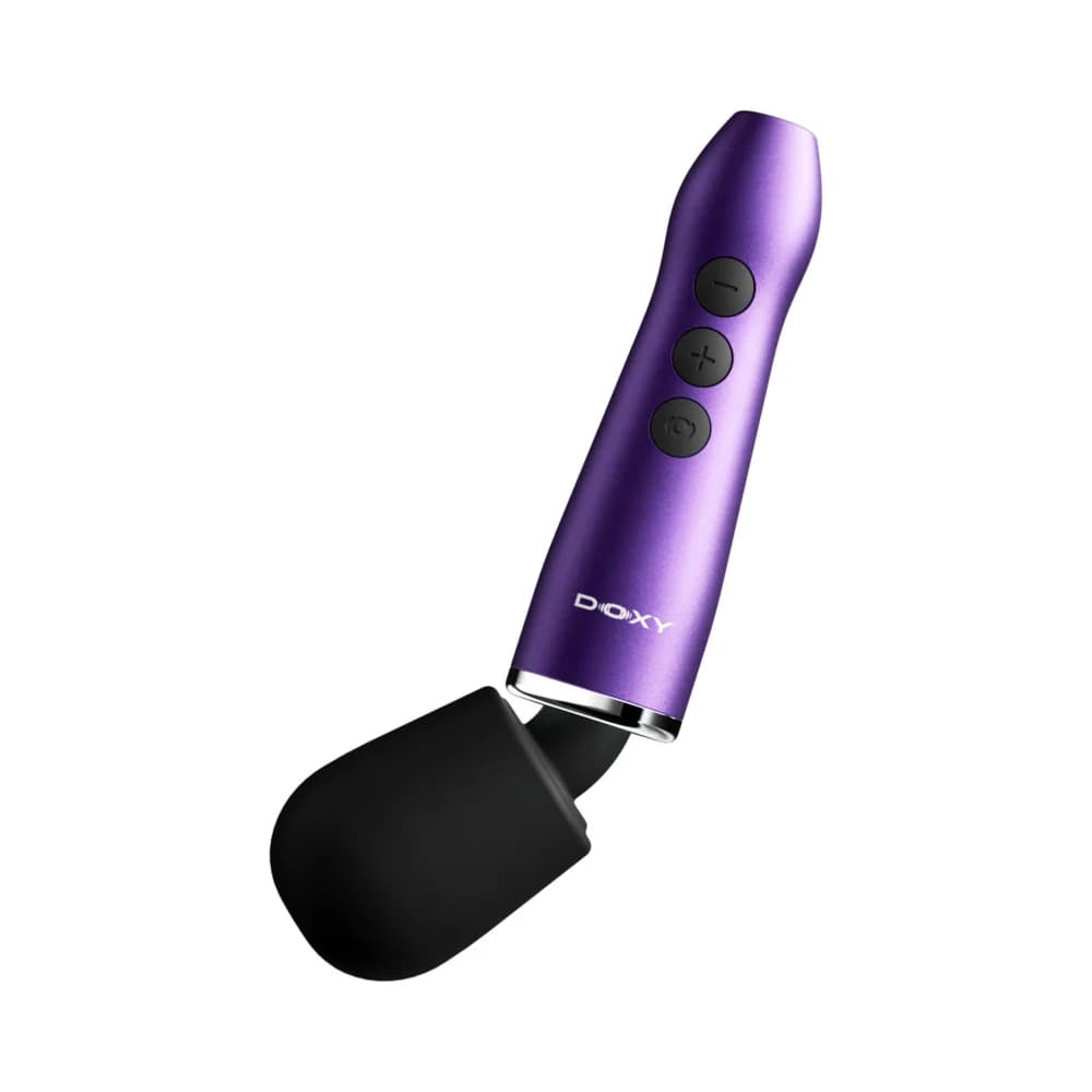 Doxy Go Travel-Sized Wand Massager Purple thumbnail 5