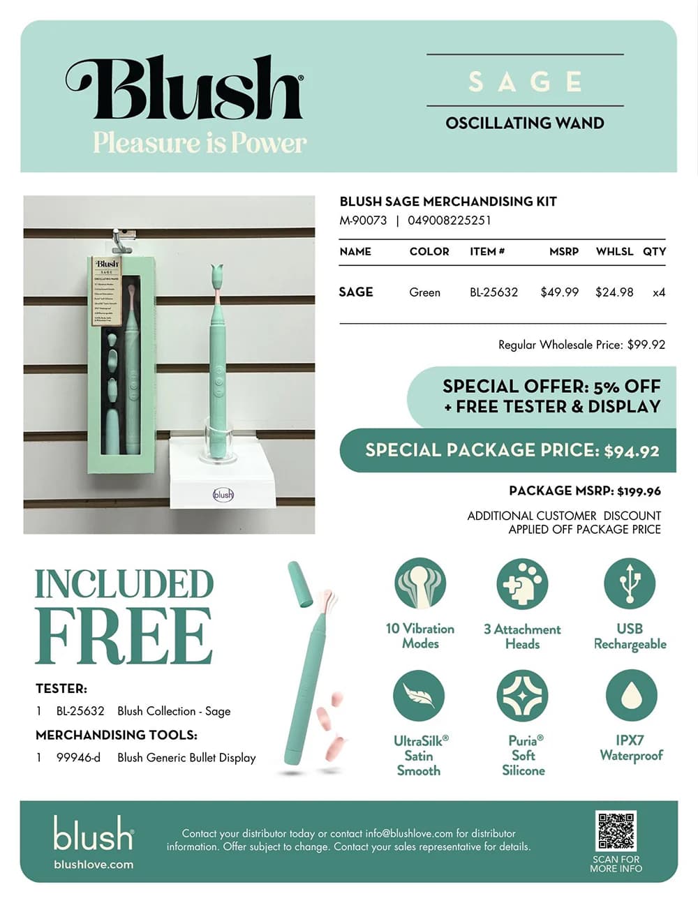 Blush Sage Merchandising Kit