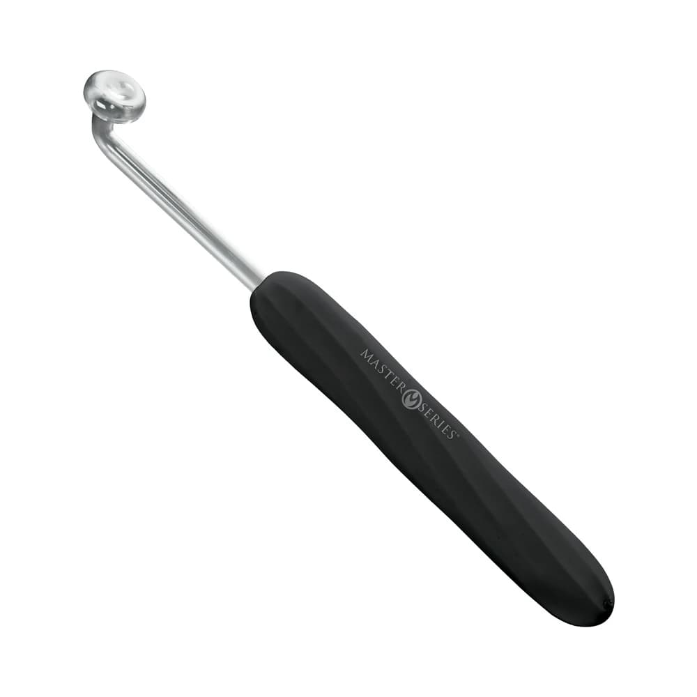Master Series Elektra Rechargeable E-Stim Wand Black thumbnail 2