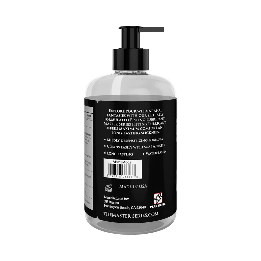 Master Series Fisting Lubricant 16 oz. thumbnail 2