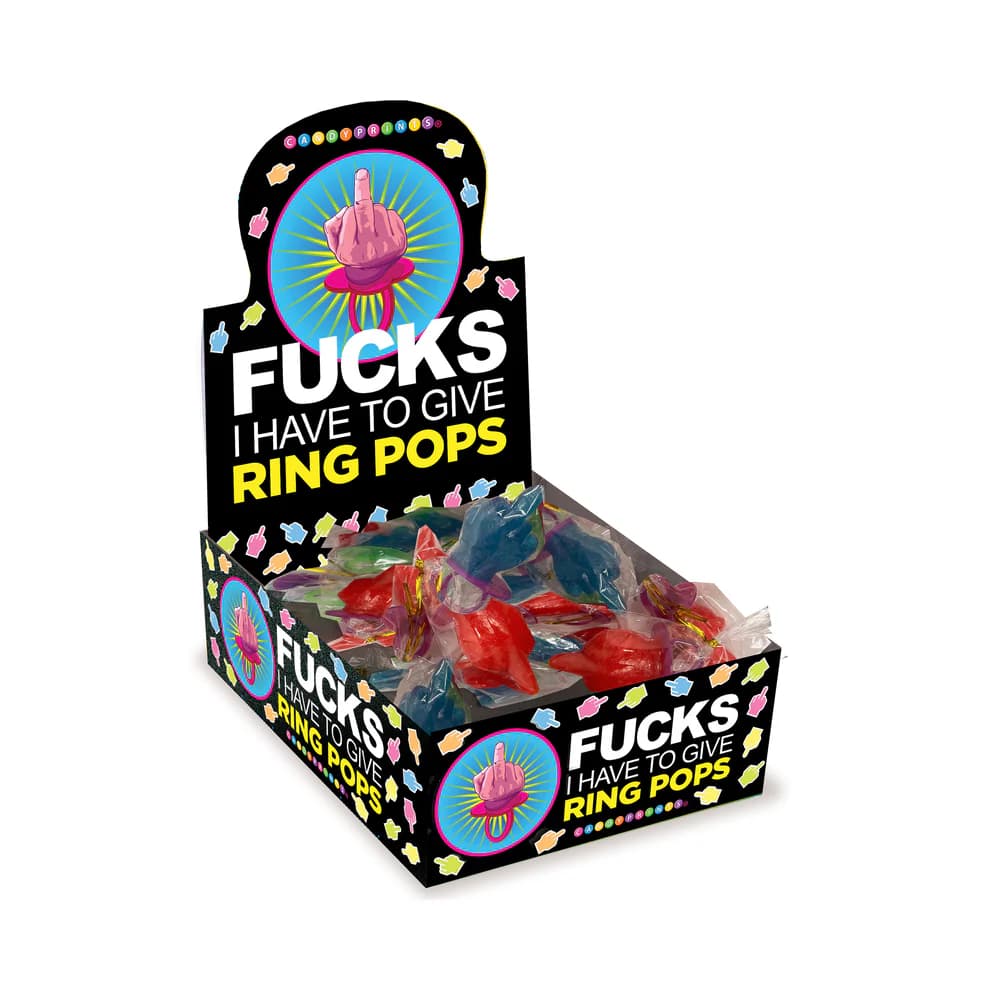 Last Fuck Ring Pop 30-Piece Display