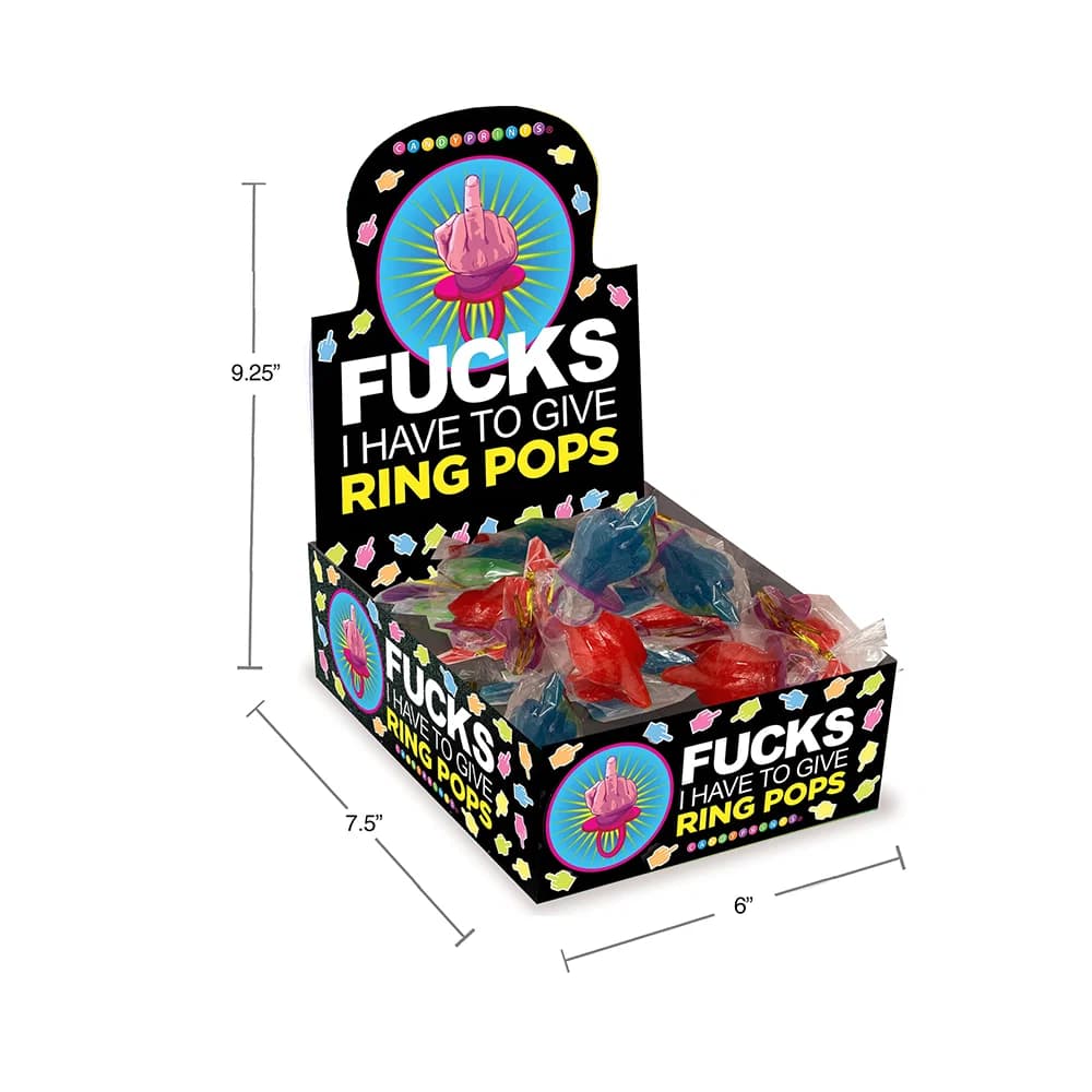 Last Fuck Ring Pop 30-Piece Display thumbnail 3
