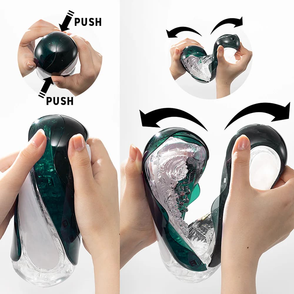 TENGA FLIP 360 Aurora Green thumbnail 6
