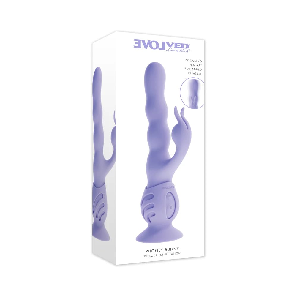 Evolved Wiggly Bunny Purple