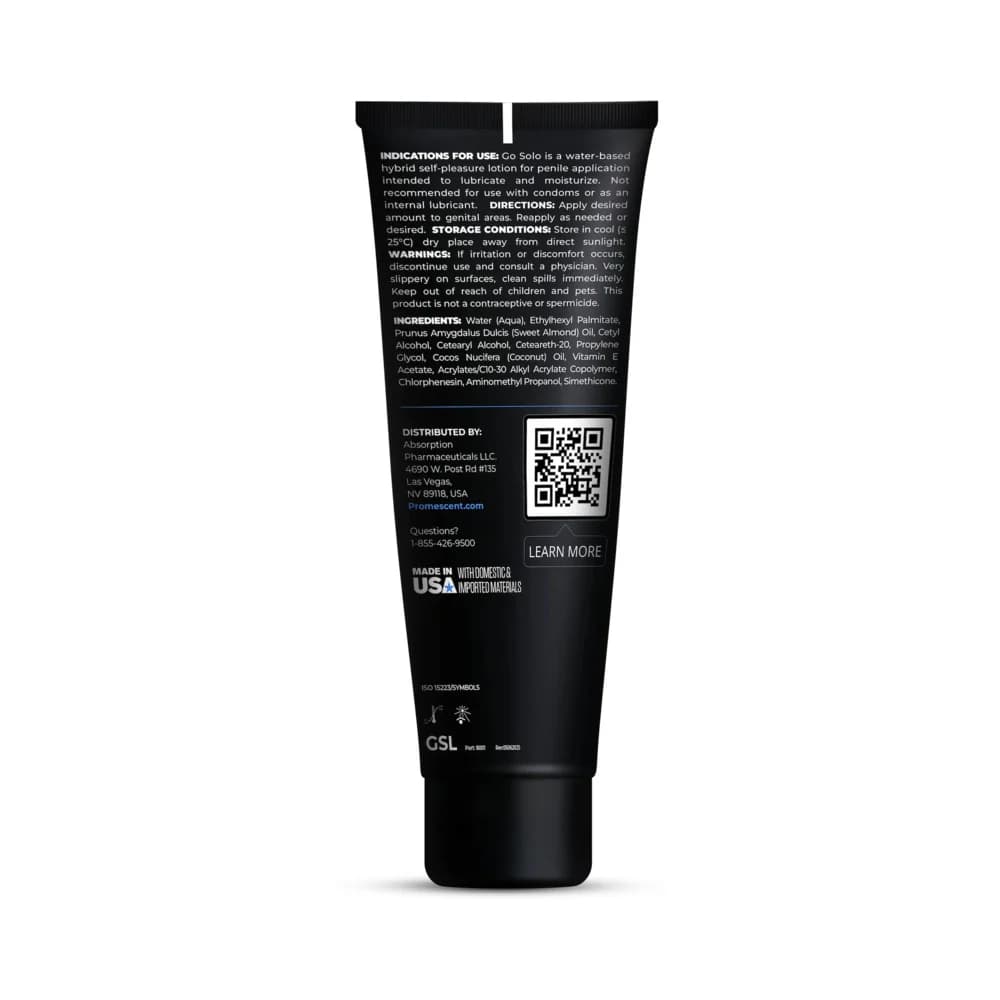 Promescent Go Solo Self-Play Lotion 4 oz. thumbnail 2