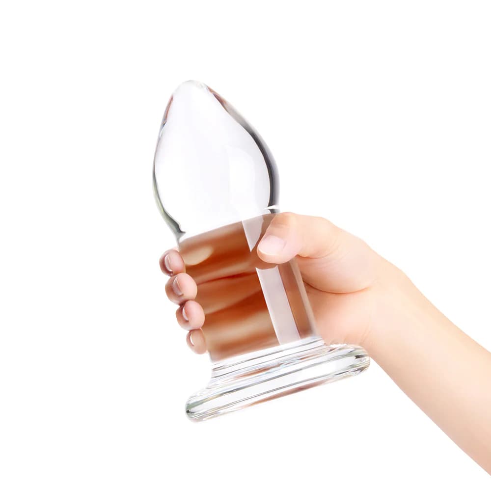 b-Vibe Advanced 7.5 in. Glass Anal Dilator thumbnail 5