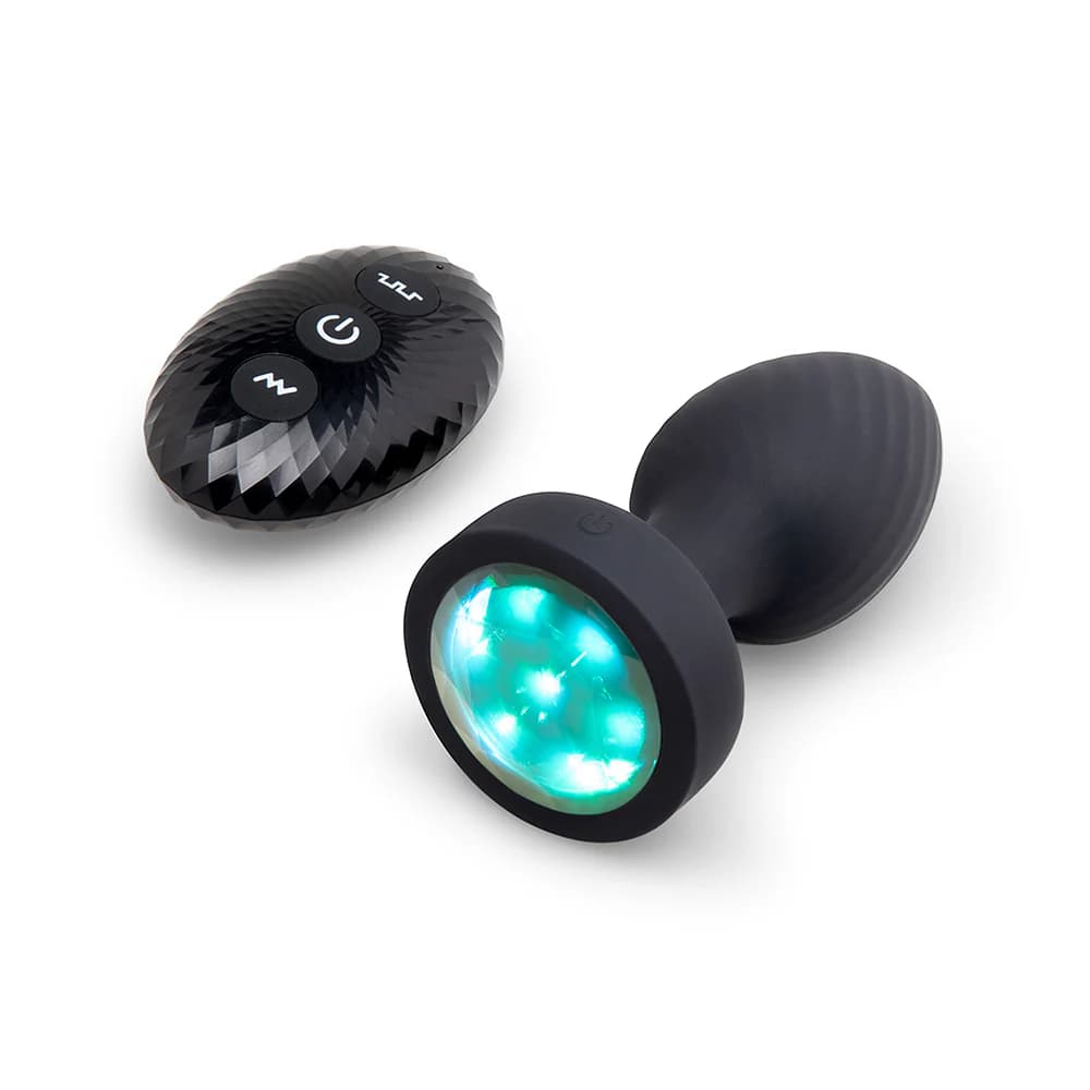 b-Vibe 3.5 in. Light-Up Butt Plug thumbnail 3
