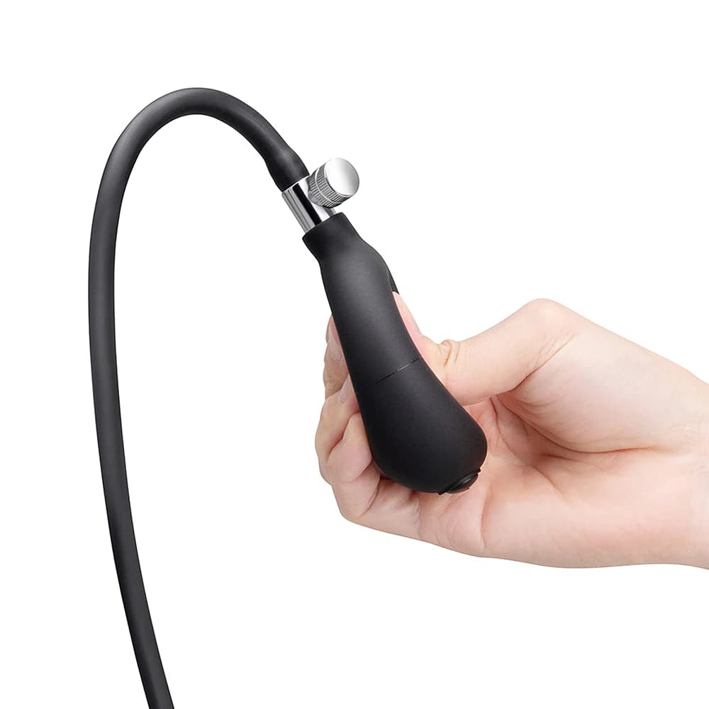 b-Vibe Beaded Inflatable Anal Plug with Hand Pump thumbnail 6